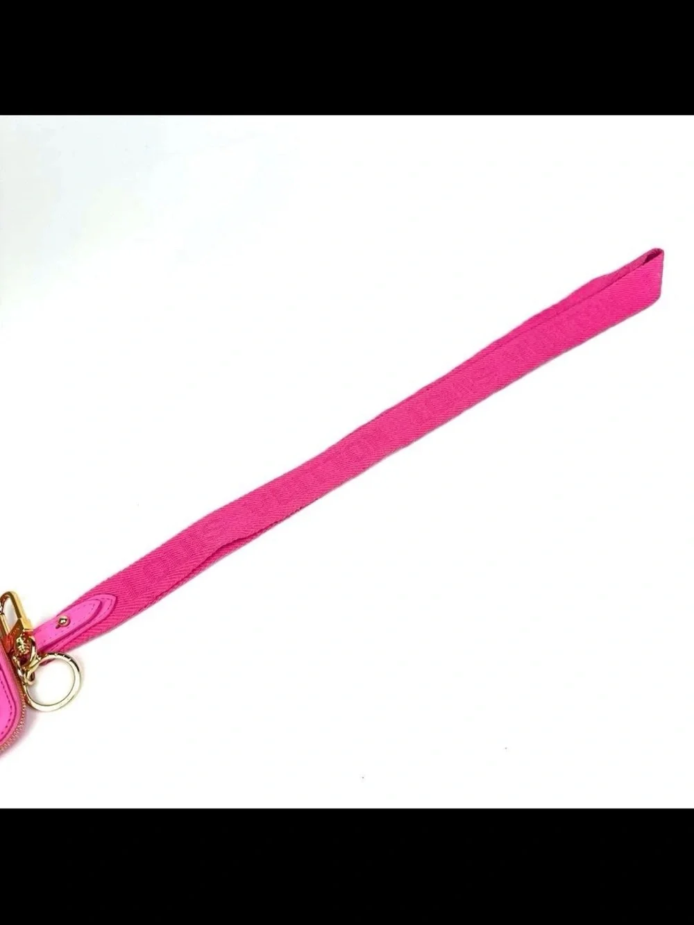 Louis Vuitton Hot Pink Monogram Square Coin purse with Strap